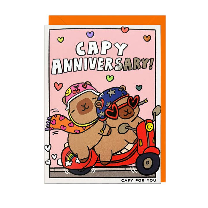 Carte Capy Anniversary