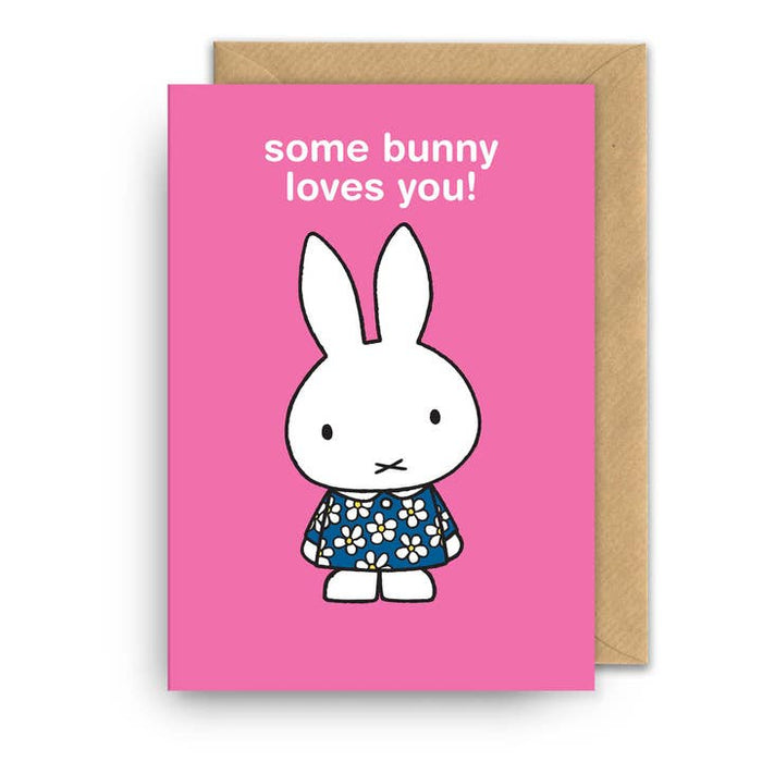 Kaart Some Bunny Loves You! | Nijntje