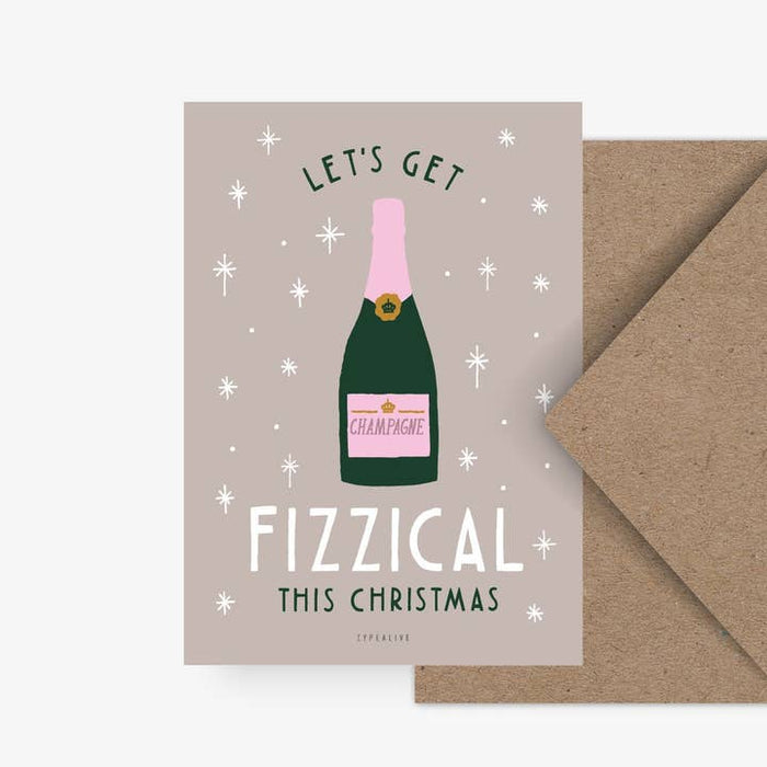 Kaart Let's Get Fizzical | Zonder Envelop