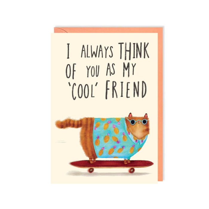 Kaart Cool Cat Friend