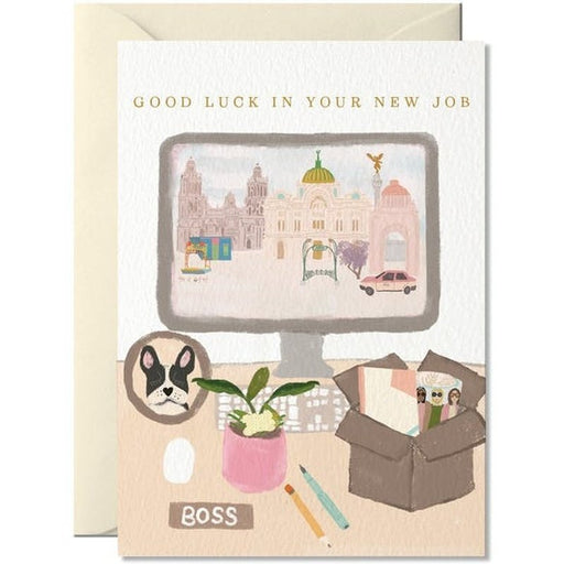 Kaart Good Luck In Your New Job Krossproducts | De online winkel voor hebbedingetjes