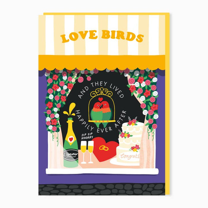 Carte Love Birds