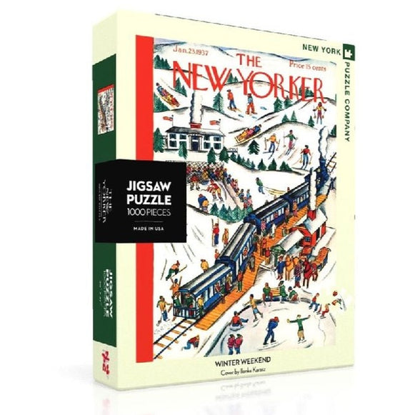 New York Puzzle Company Winter Weekend Puzzle 1000 pièces