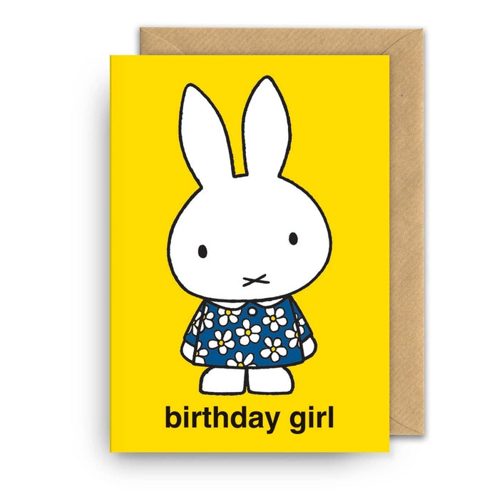 Carte d'anniversaire fille nijntje