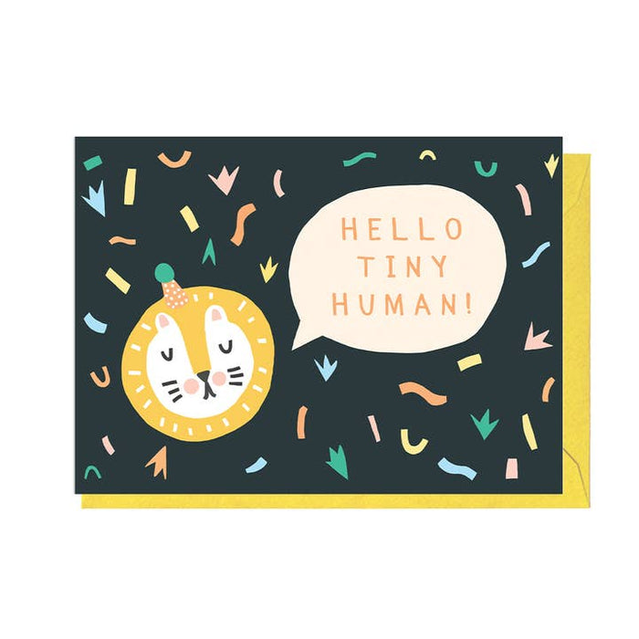 Carte Bonjour Tiny Human