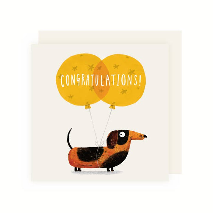 Carte Félicitations Puppy