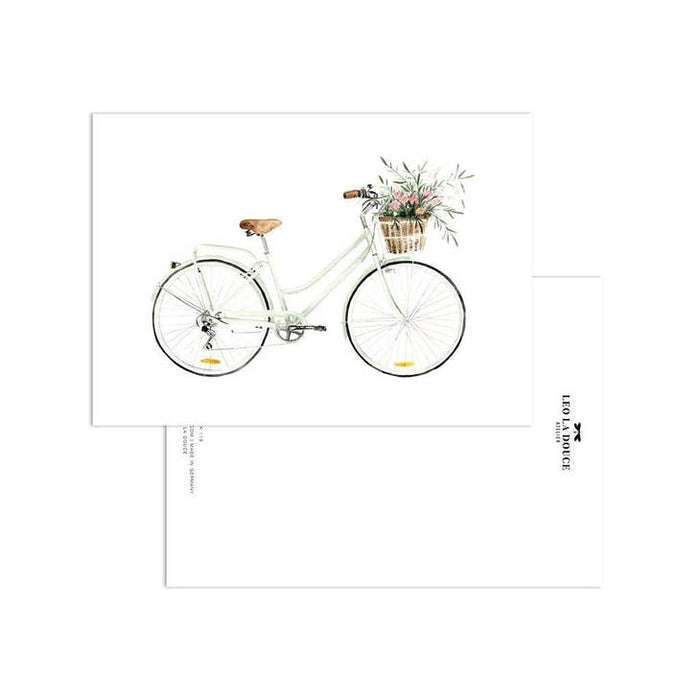 Amour du vélo de carte postale | Une enveloppe