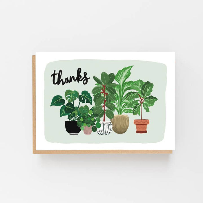 Kaart Thanks | Planten