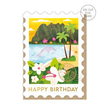 Carte Joyeux anniversaire | Hawaii