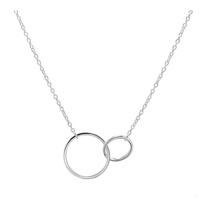 Vesmer Silver avec pendentif double cerceau