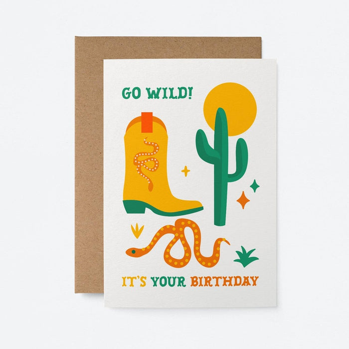 Kaart Go Wild! It's Your Birthday