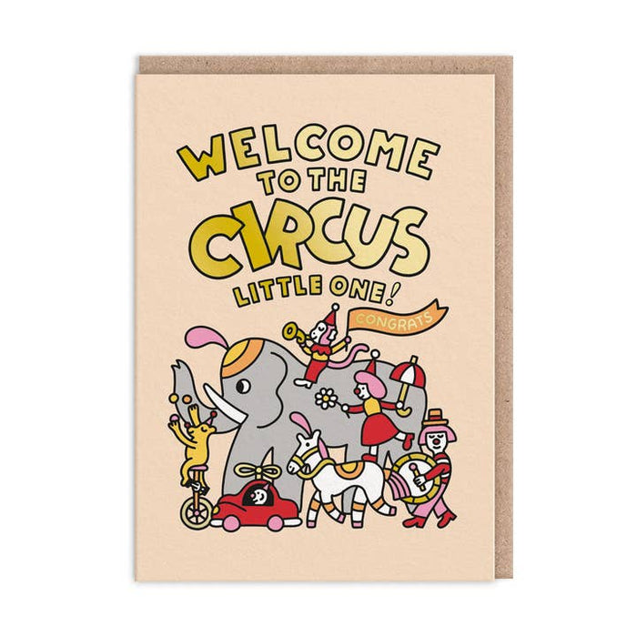 Kaart Welcome To The Circus