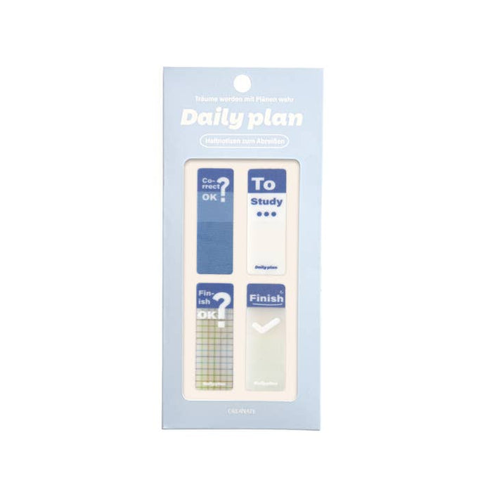 Daily Plan Tearable Index Tabs