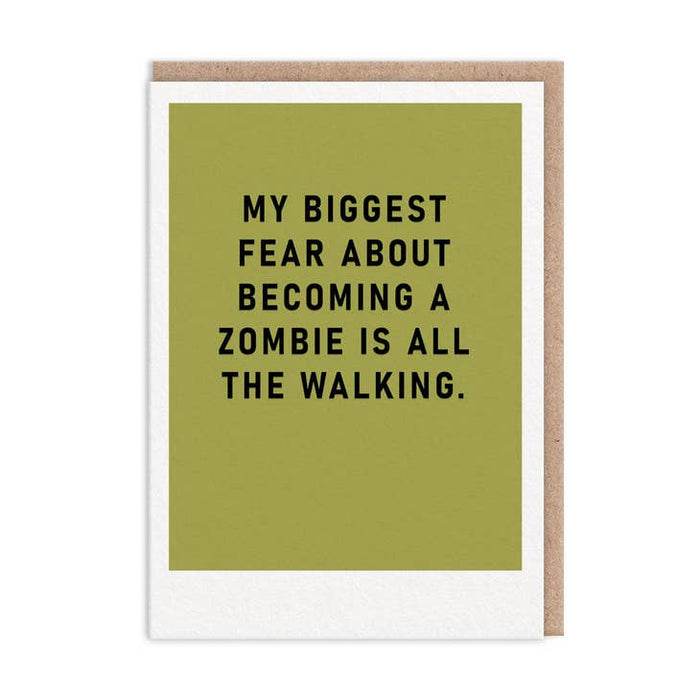 Carte Zombie All The Walking